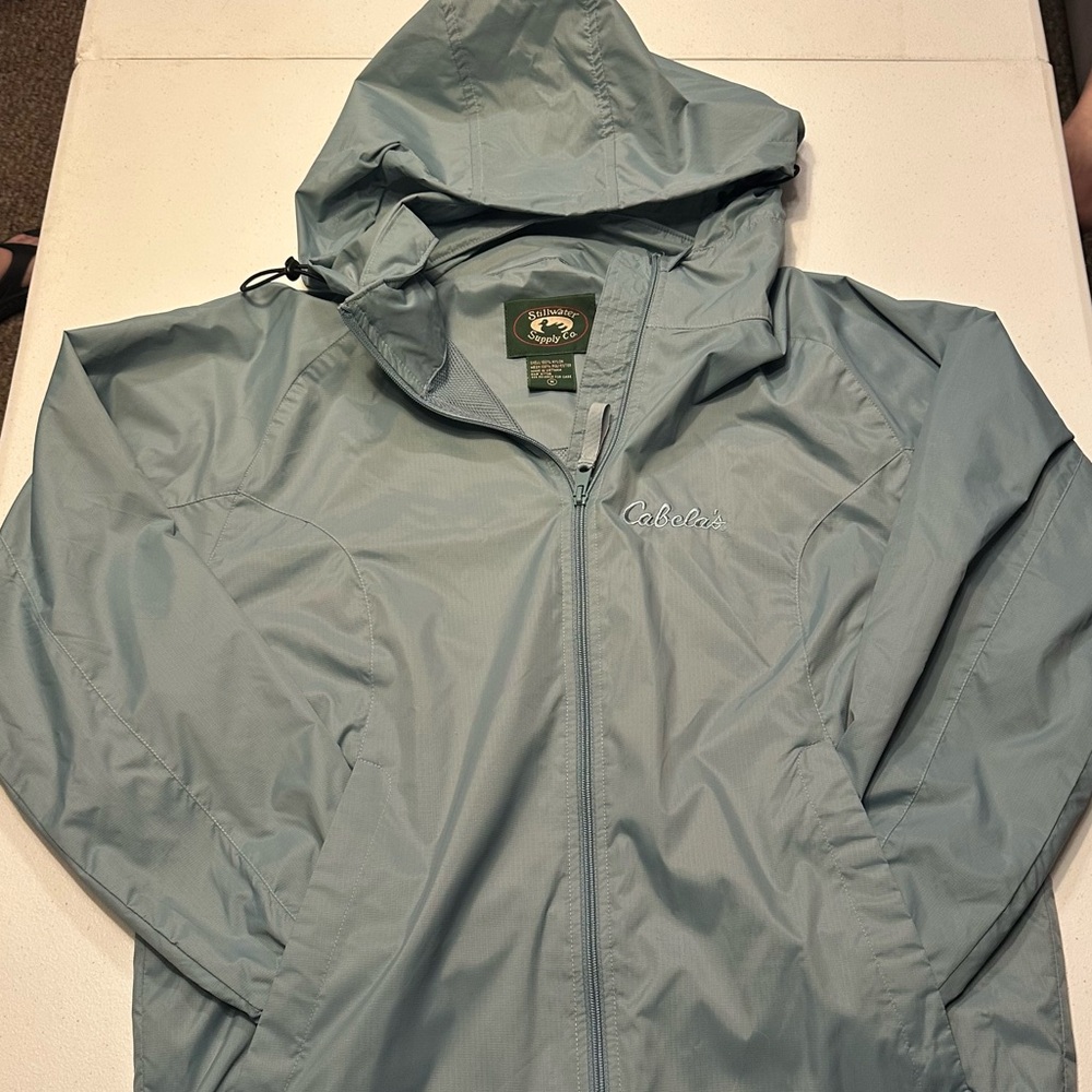 Cabela's Light Blue Raincoat for Men